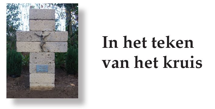 teken van het kruis